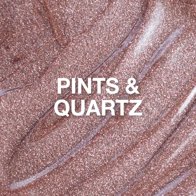 P+ Pints & Quartz Glitter Gel Polish